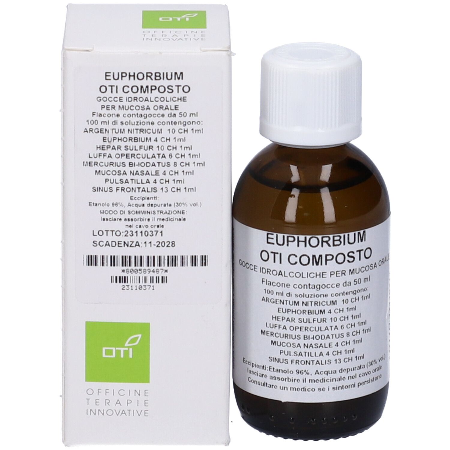 EUPHORBIUM OTI COMPOSTO GOCCE