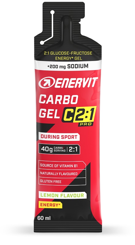 ENERVIT C2:1 PRO CARBO GEL LEMON