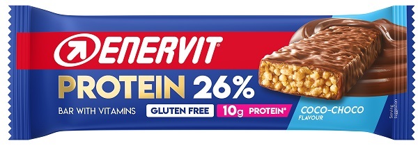 ENERVIT SPORT PROT BAR 26% COCO-CHOCO