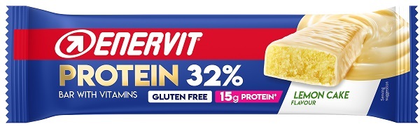 ENERVIT SPORT PROT BAR TORTA AL LIMONE 32% 