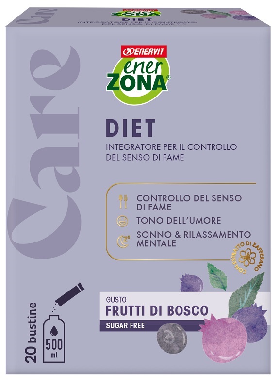 ENERZONA CARE DIET FRUTTI DI BOSCO 20BUS