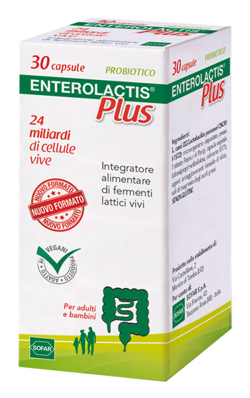 Enterolactis Plus 30 capsule