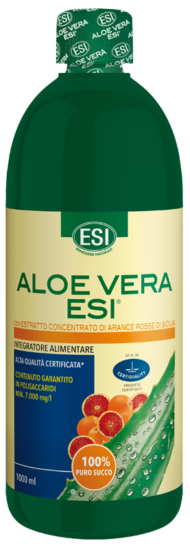 ALOE VERA SUCCO ARANCIA ROSSA 1000ml