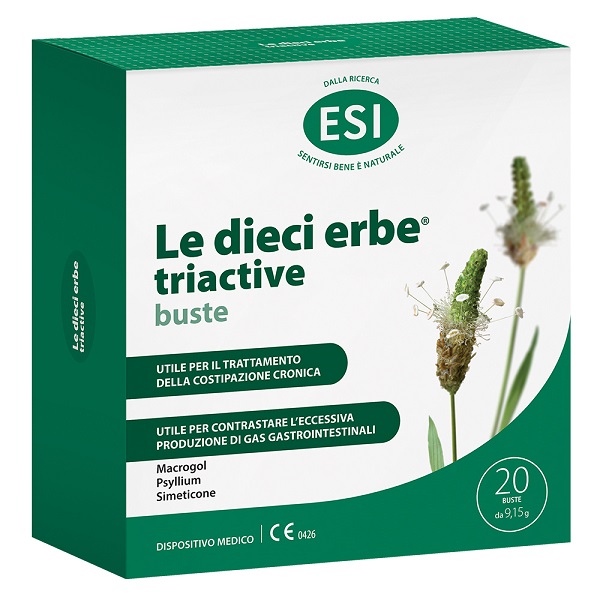 LE DIECI ERBE TRIACTIVE 20 BUSTINE