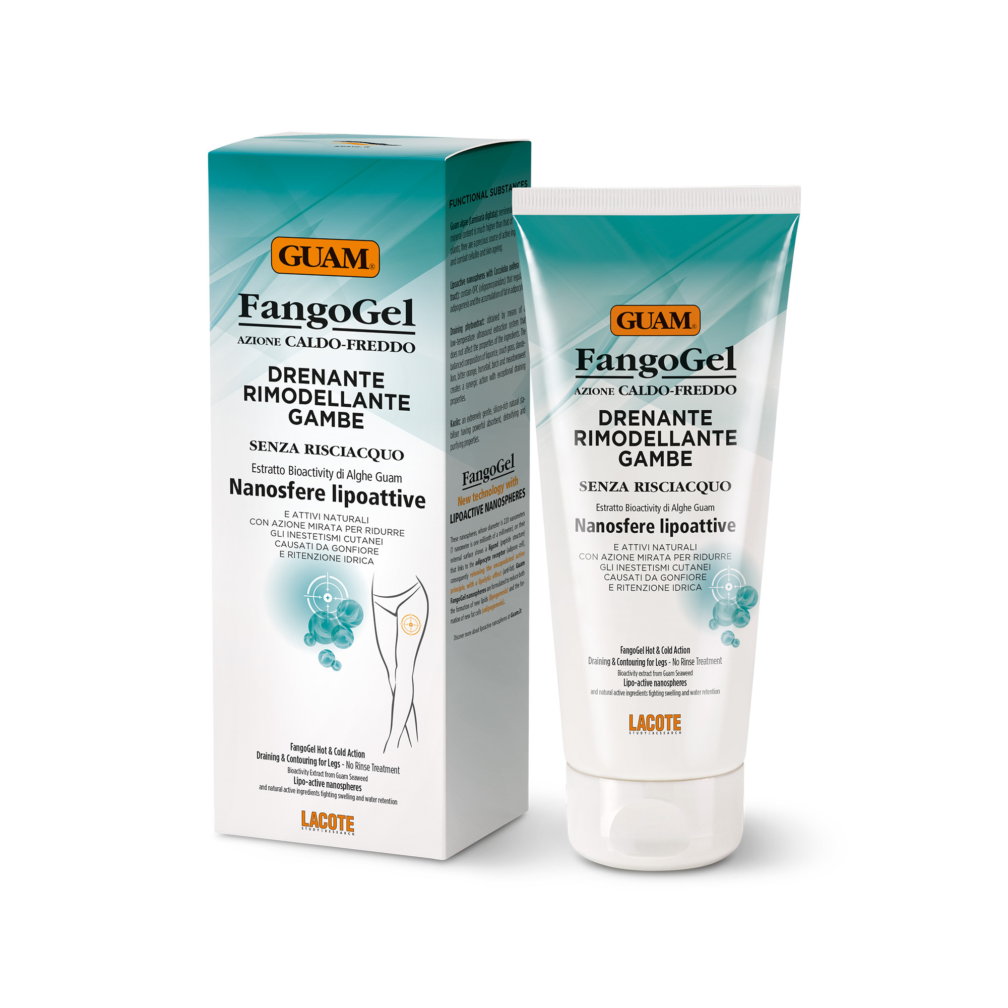 Fangogel Drenante Rimodellante Gambe 200ml