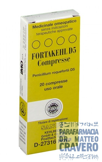 FORTAKEHL D5 20 compresse