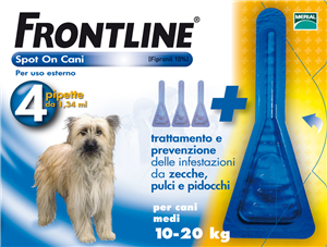 FRONTLINE SPOT ON 4 PIPETTE 1,34ML