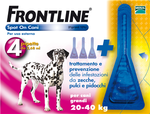 FRONTLINE SPOT ON 4 PIPETTE 2,68ML