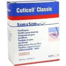 GARZA CUTICELL CLAS 5X5CM 5PZ