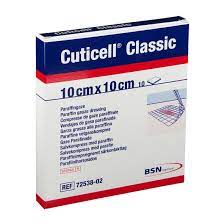 GARZA CUTICELL CLASSIC 10X10 CM 5 PEZZI
