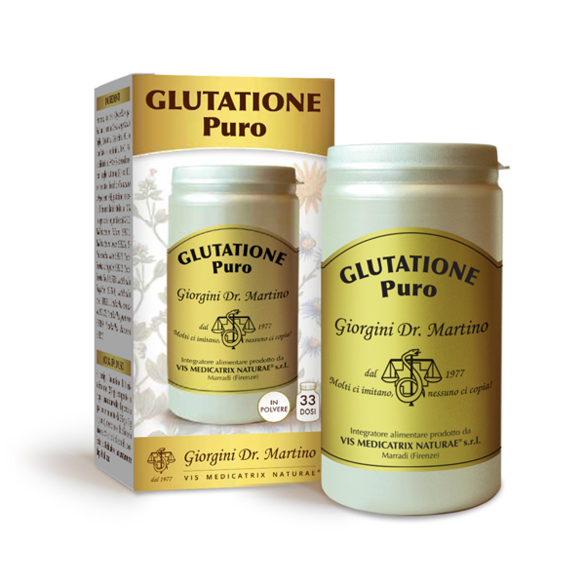 GLUTATIONE PURO 100 GRAMMI