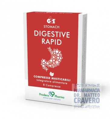 GSE Stomach Digestive Rap 8 compresse