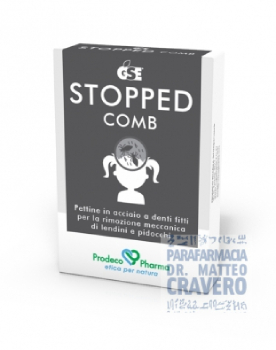 GSE Stopped Comb Pett Pidocchi