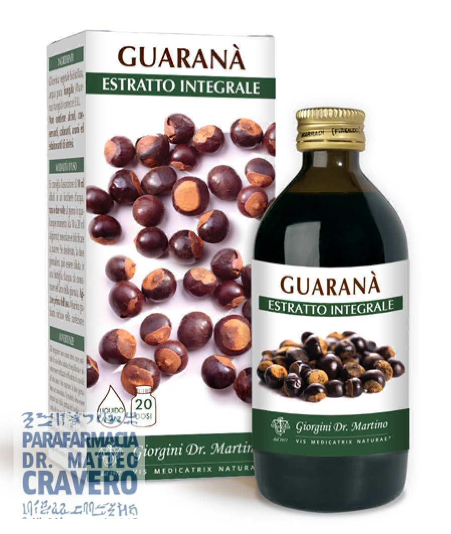 GUARANA' ESTRATTO INTEGRALE 200ML