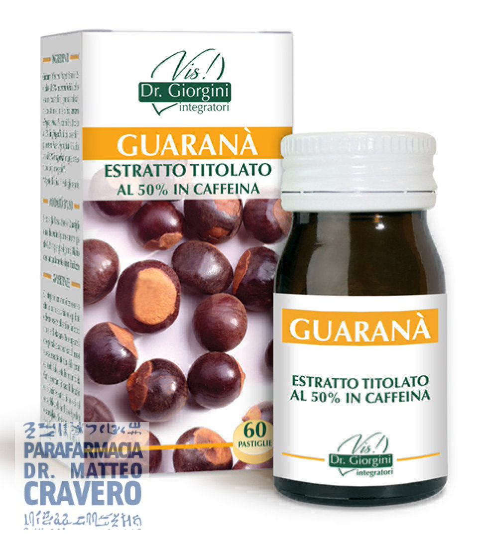 GUARANA' ESTRATTO TITOLATO 60 PASTIGLIE