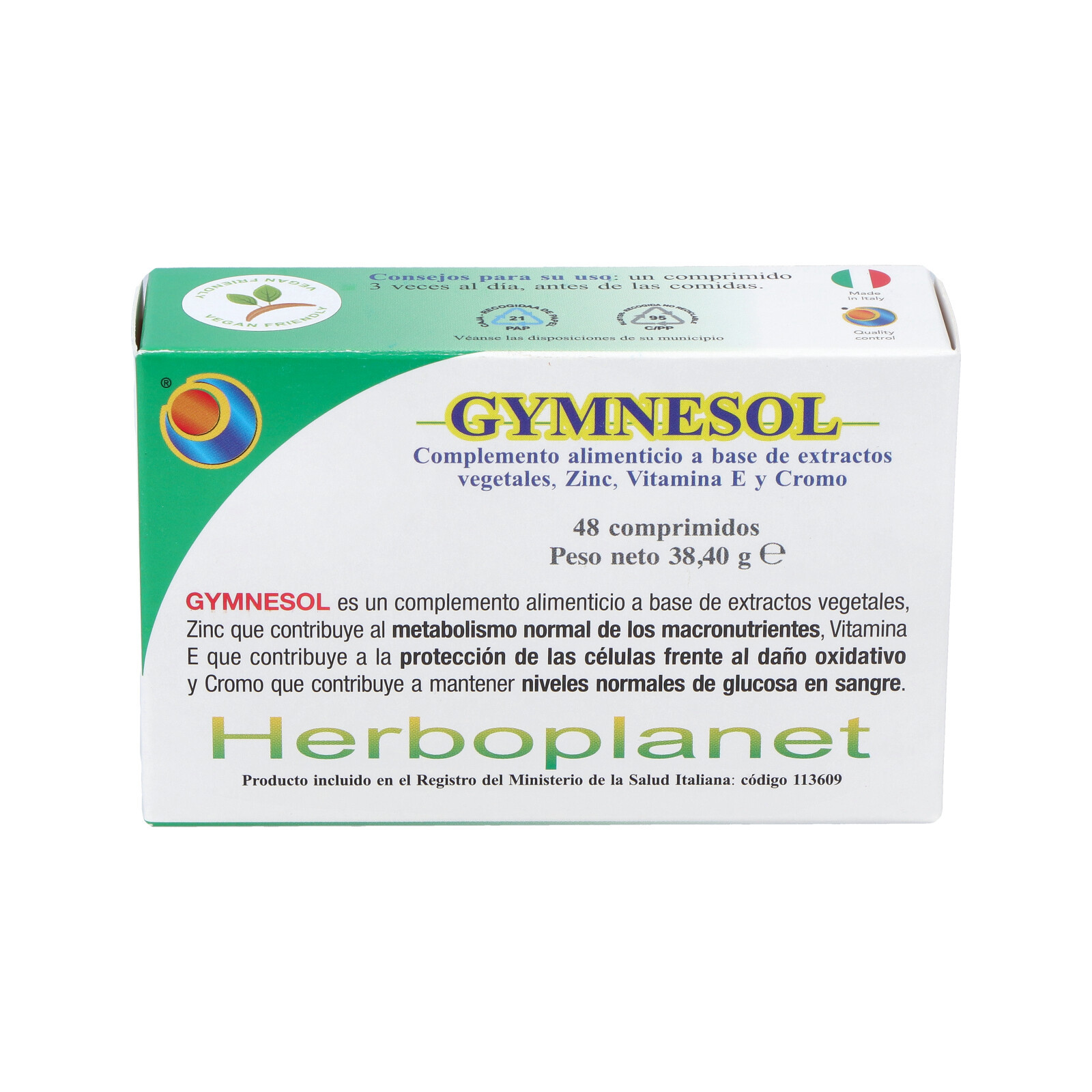 GYMNESOL 48 COMPRESSE