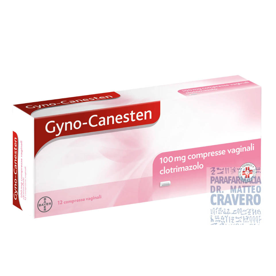 Gynocanesten 12 compresse vaginali 100mg