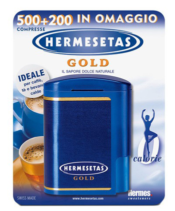 HERMESETAS GOLD 500+200 COMPRESSE