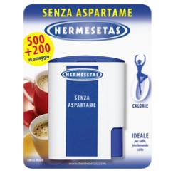 HERMESETAS S-ASPART 500+200 COMPRESSE