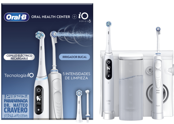 IDROPULSORE ORAL B MD20 + SPAZZOLINO IO 6