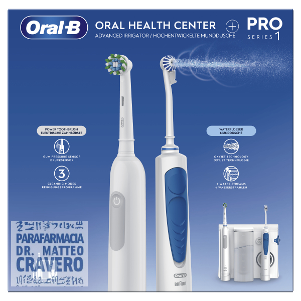 IDROPULSORE ORAL B MD20 + SPAZZOLINO PRO1