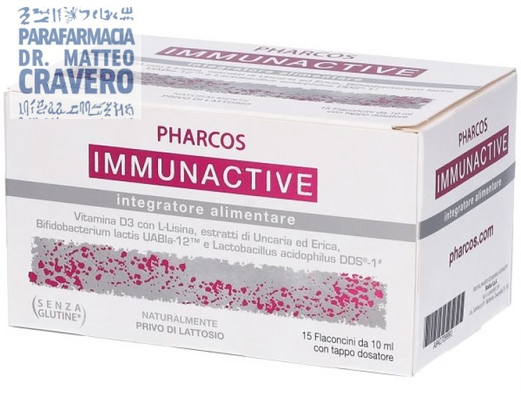 IMMUNACTIVE PHARCOS 15 fiale 10ml