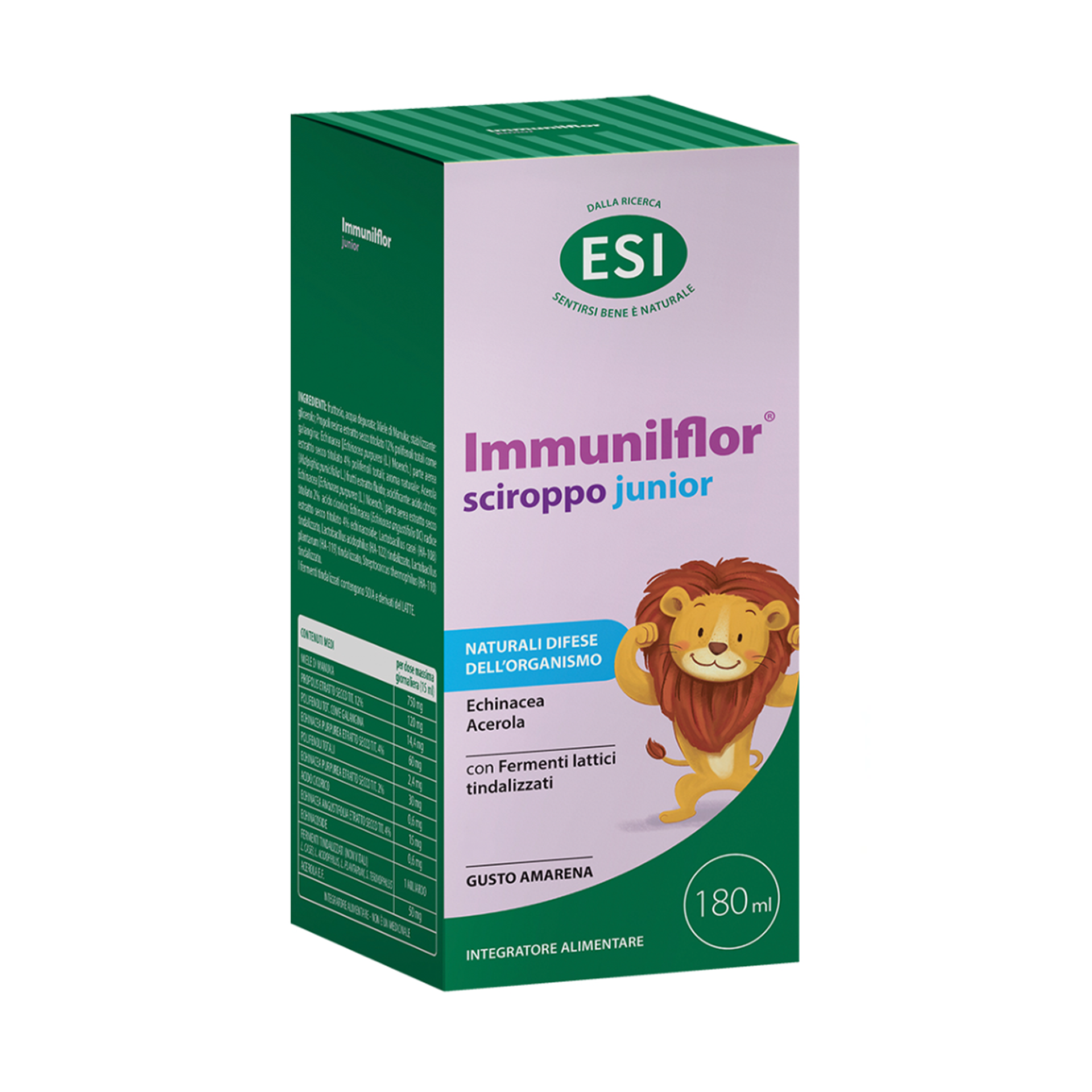IMMUNILFLOR JUNIOR Sciroppo 180ml