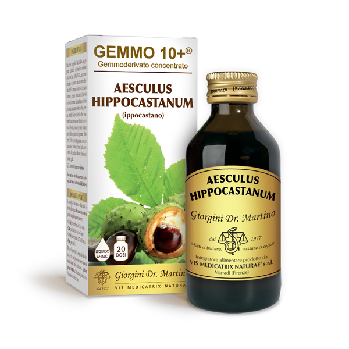 IPPOCASTANO LIQUIDO ANALCOLICO GEMMO 10+ 500ml