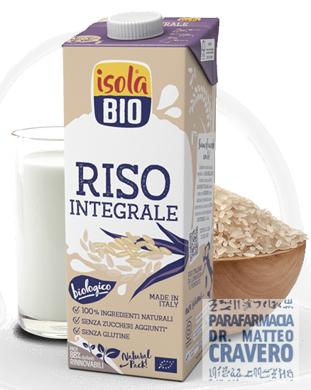 ISOLA BIO BEVANDA RISO INTEGRALE 1 litro