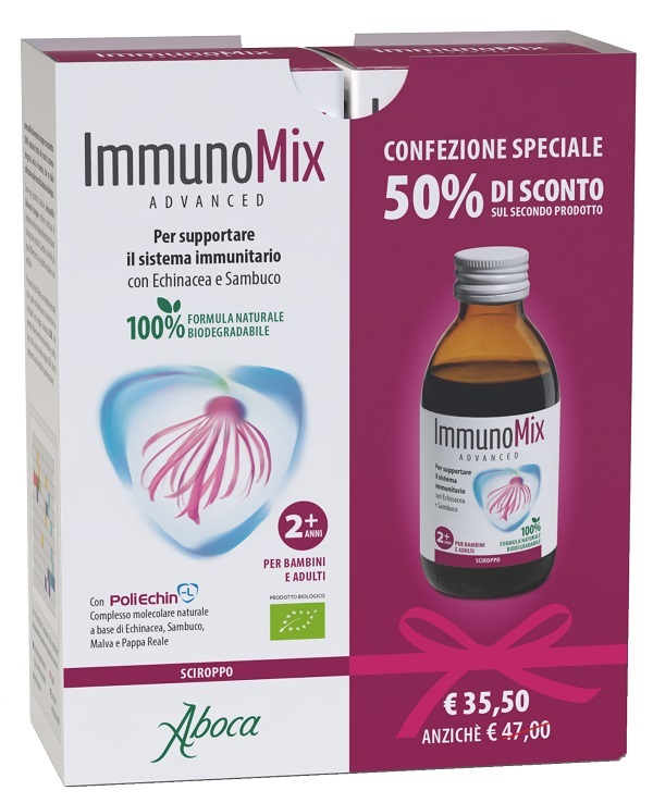 IMMUNOMIX ADVANCED SCIROPPO DOPPIA CONFEZIONE