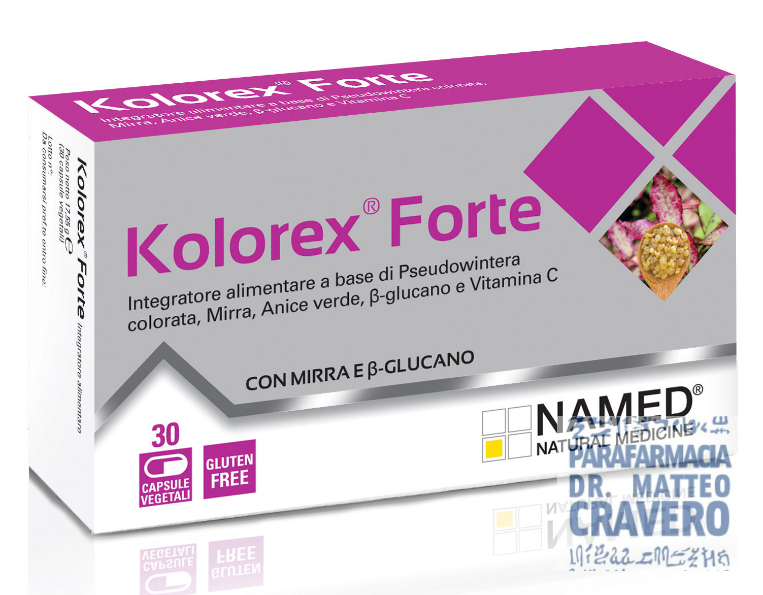 KOLOREX FORTE 30 Capsule