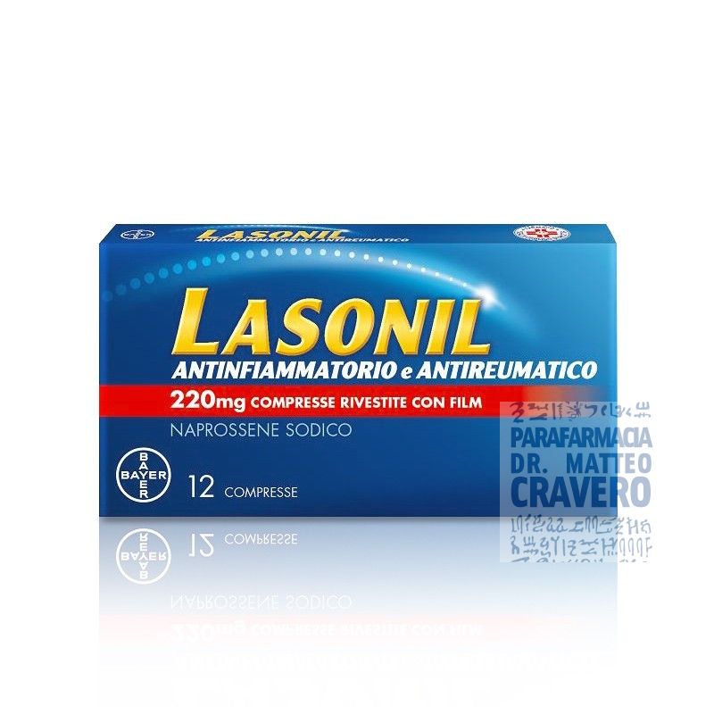 Lasonil 12 compresse Rivestite 220mg