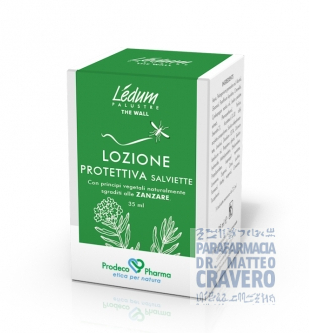 Ledum The Wall Lozione Protettiva Salviette