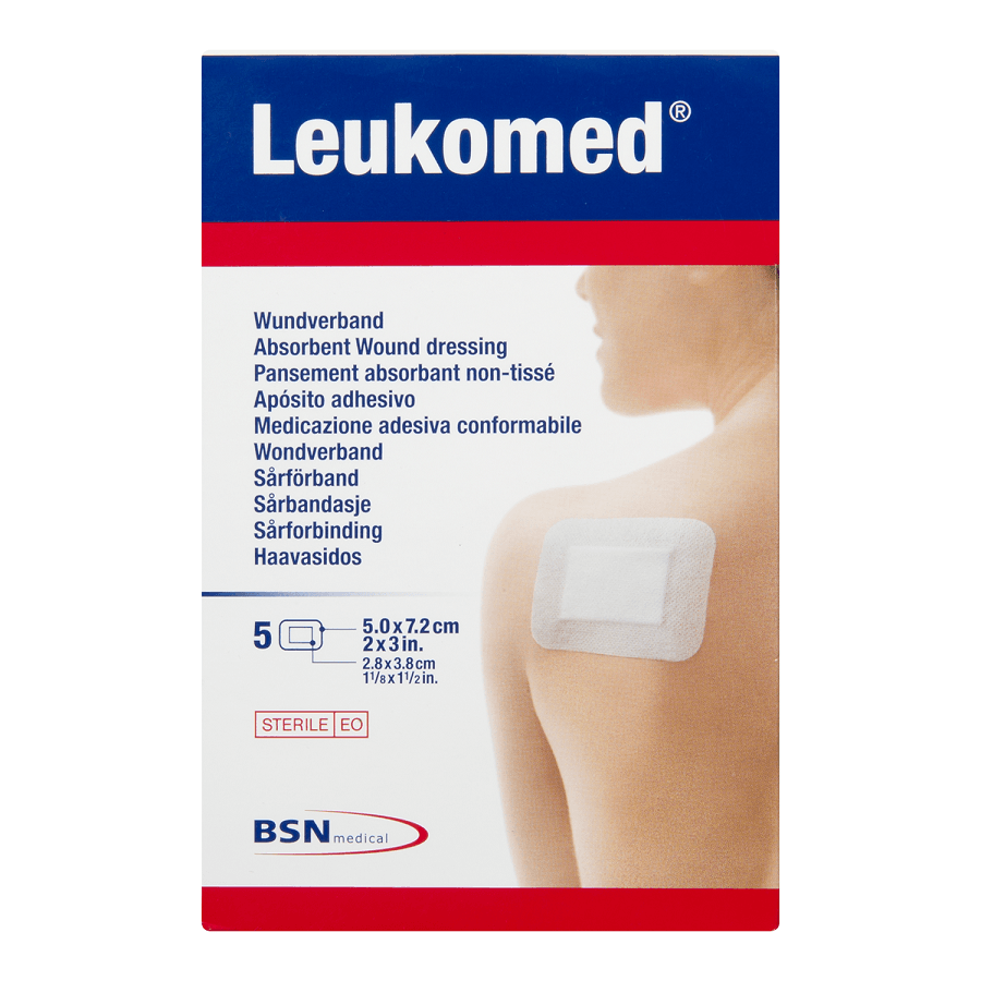 LEUKOMED MEDICAZIONI AUTOADESIVE STERILI 7,2 X 5 CM