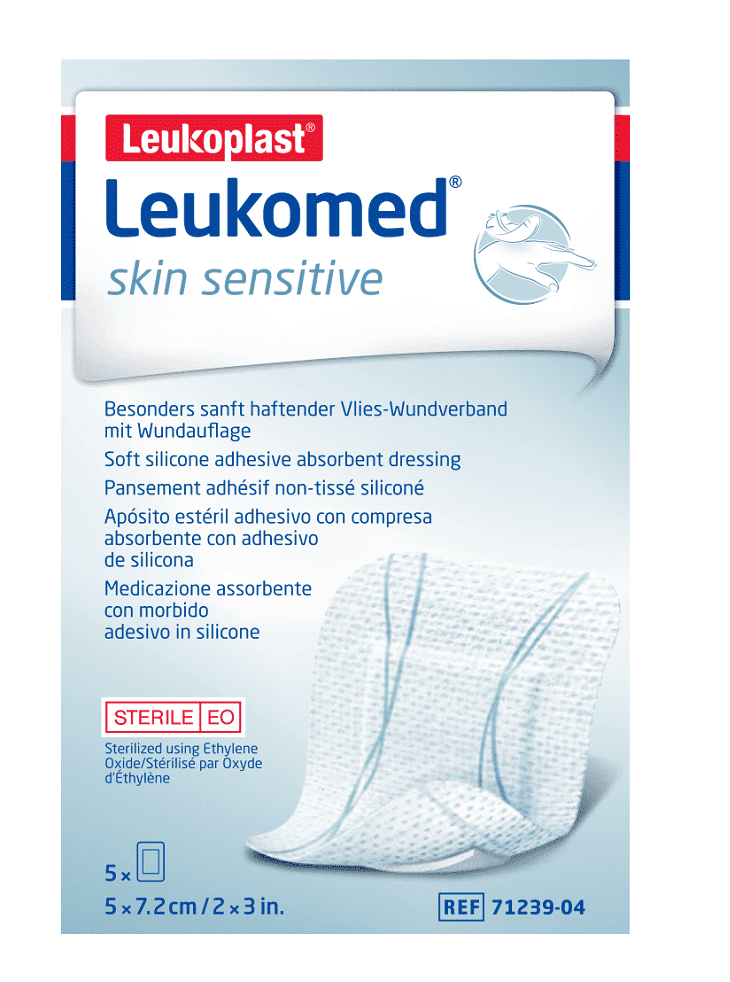 LEUKOMED SKIN SENSITIVE 5 X 7,2 CM