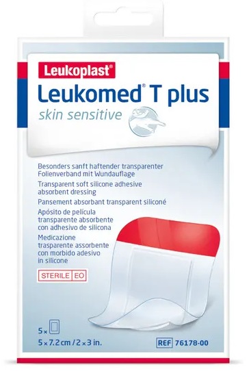 LEUKOMED T PLUS SS MEDICAL 5 X 7,2 CM