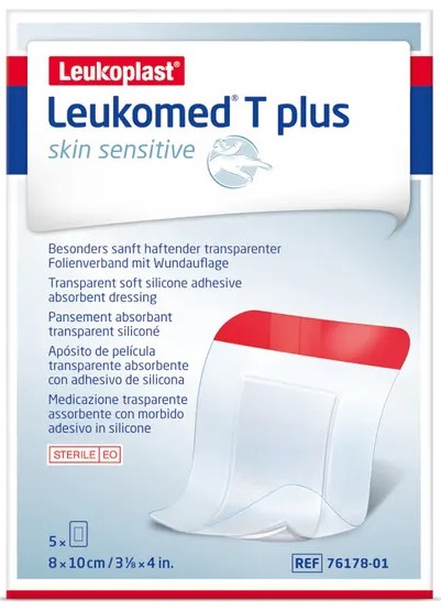 LEUKOMED T PLUS SS MEDICAL 8 X 10 CM
