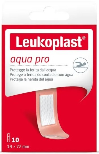 LEUKOPLAST AQUAPRO 72 X 19 MM 10 PEZZI