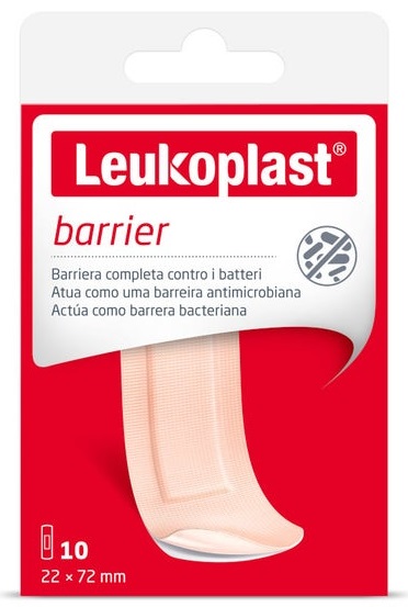 LEUKOPLAST BARRIER 72 X 22 MM 10 PEZZI