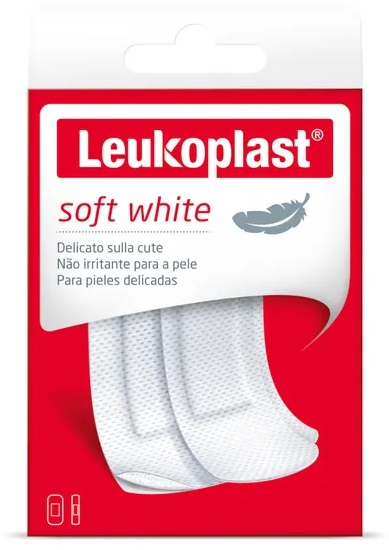 LEUKOPLAST SOFT WHITE 20 PEZZI ASSORTITI 