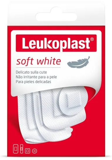 Leukoplast Soft White 40 PEZZI ASSORTITI