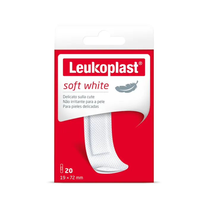 LEUKOPLAST SOFT WHITE 72 X 19 MM 20 PEZZI