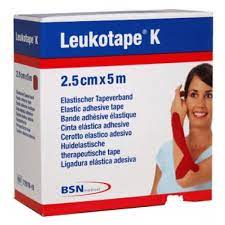 LEUKOTAPE K TAPING 2,5 X 500 CM ROSSO