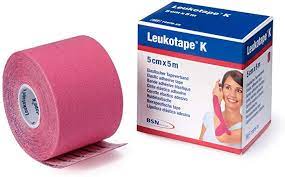 LEUKOTAPE K TAPING 5 X 500 CM ROSA