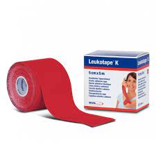 LEUKOTAPE K TAPING 5 X 500 CM ROSSO