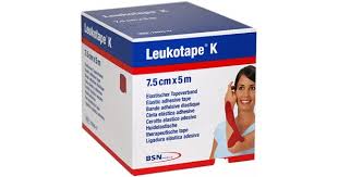 LEUKOTAPE K TAPING 7,5 X 500 CM ROSSI