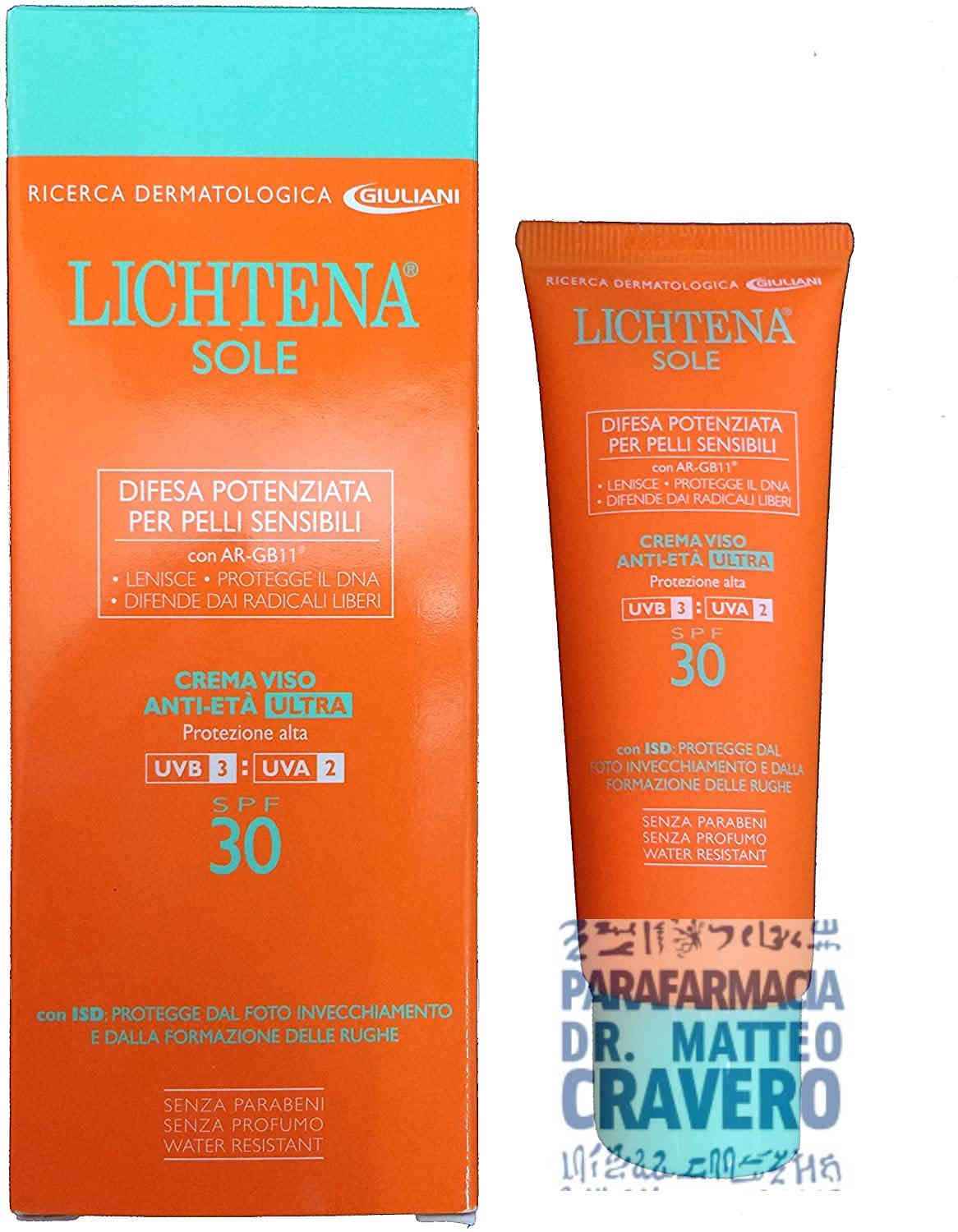LICHTENA Sole Crema Viso SPF30 50ml