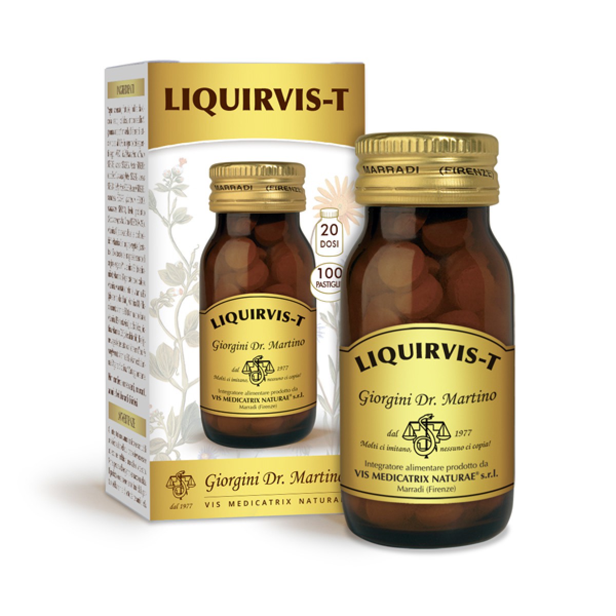 LIQUIRVIS 100 PASTIGLIE