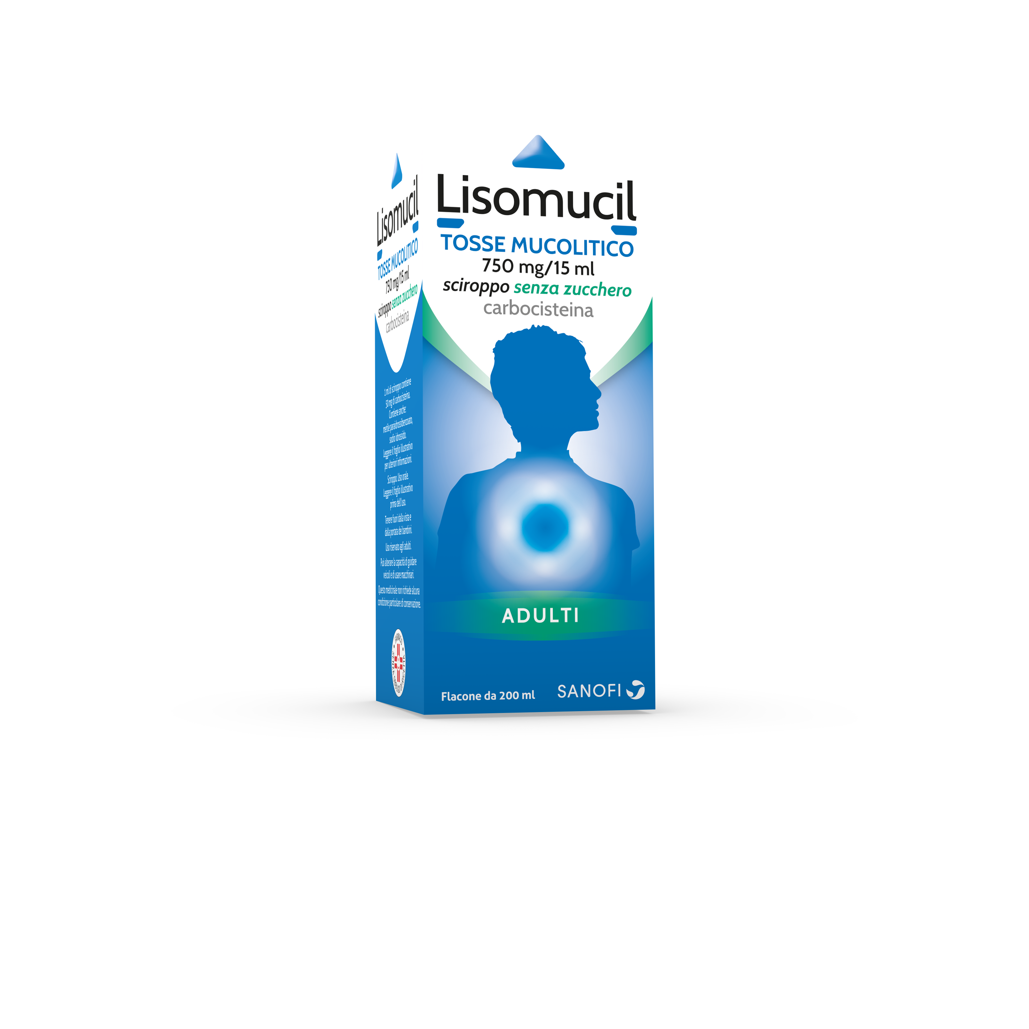 LISOMUCIL TOSSE MUCOLICO SCIROPPO Senza Zucchero