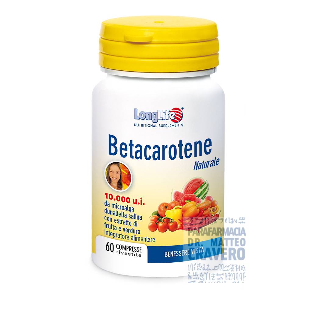 Longlife Betacarotene 10000 u.i.